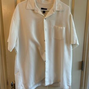Van Heusen xl short sleeve dress shirt xl